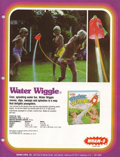 Water Wiggle Water Toys, Wiggle, Vintage Toys, Gift Item, Childhood ...