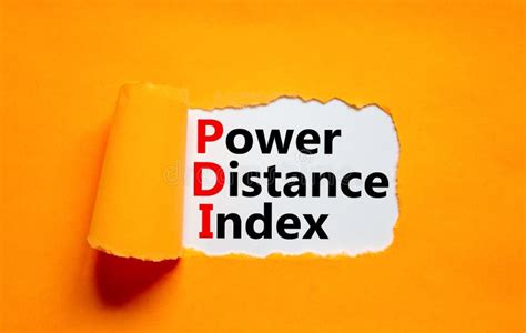 PDI Power Distance Index Symbol. Concept Words PDI Power Distance Index ...