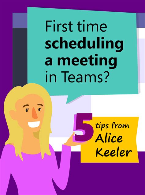 5 tips for scheduling a meeting in Microsoft Teams
