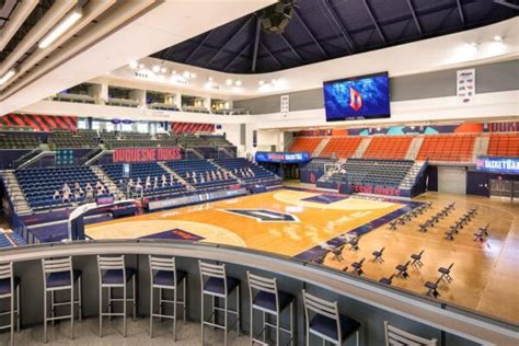 Go Inside Duquesne’s Newly Renovated UPMC Cooper Fieldhouse | Built