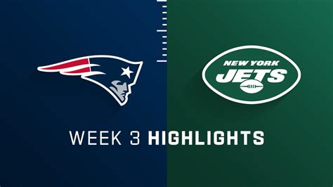 New England Patriots vs. New York Jets highlights | Week 3