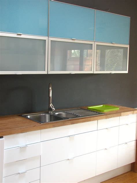 Blanco sink. | Ikea kitchen. Oak worktops sourced elsewhere … | Flickr