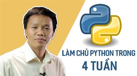 Share khóa học làm chủ python trong 4 tuần