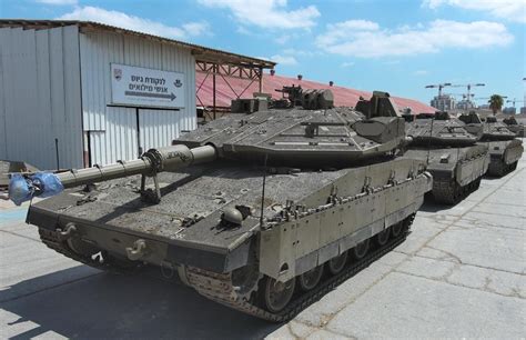 With Barak, the fifth generation of the Merkava main battle tank has ...