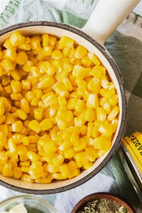 How to Cook Canned Corn - Best Canned Corn Recipe — Sugar & Cloth