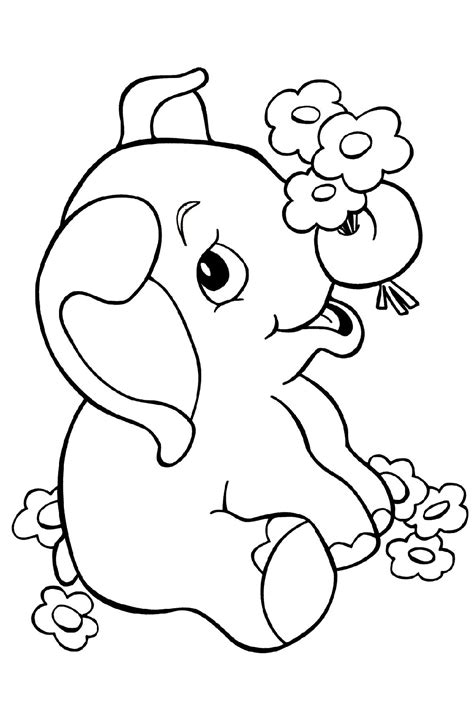 Adorable Baby Animal Coloring Pages for Kids | 101 Coloring