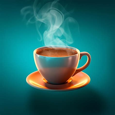 Premium Photo | Cup of coffee with steam