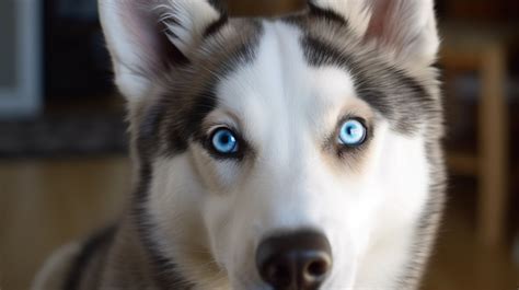 Husky Dog With Blue Eyes Stares Backgrounds | PSD Free Download - Pikbest