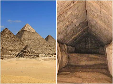 Archeologists found a hidden corridor in the Great Pyramid at Giza by using cosmic rays to map ...