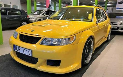 Saab 9-5 with The Custom Widebody Aerodynamic-Kit – SAAB Planet