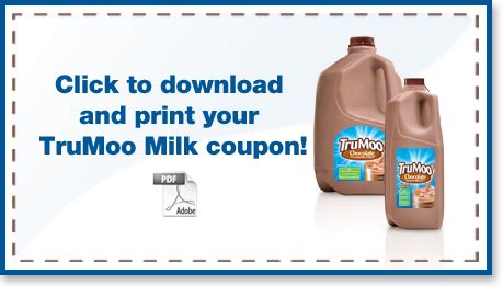 Crazy Over Coupons !: .55/1 TruMoo milk