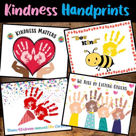 Kindness Handprint Craft Activities, Kindness week art project Keepsake | Made By Teachers