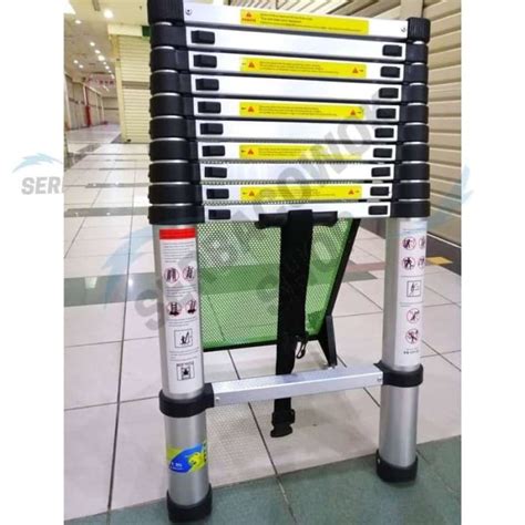 Promo Tangga Aluminium Teleskopik 3.2M Single Telescopic Ladder ...