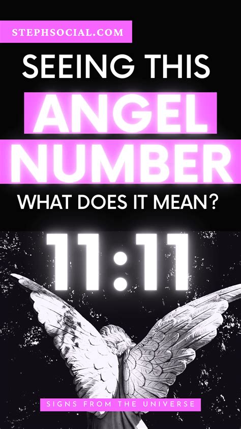 Angel Number 1111 Meaning: Manifestation, Love or Warning? - What Does It Really Mean? - Steph ...