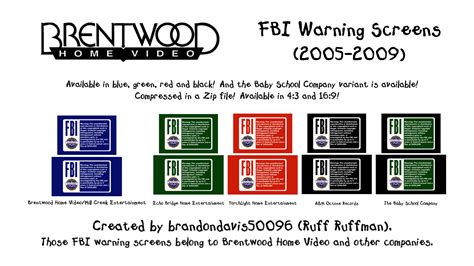 Green Fbi Warning Screens