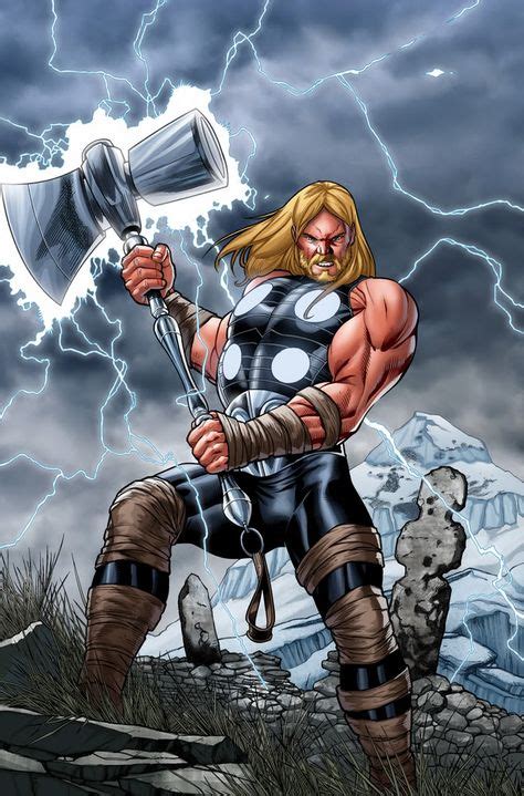 Ultimate Thor with Stormbreaker | Thor comic art, Marvel thor, Thor comic