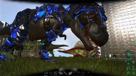 Ark: Survival Evolved: Tek Rex Saddle - YouTube