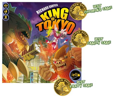 Amazon.com: King of Tokyo Board Game - First edition: Toys & Games