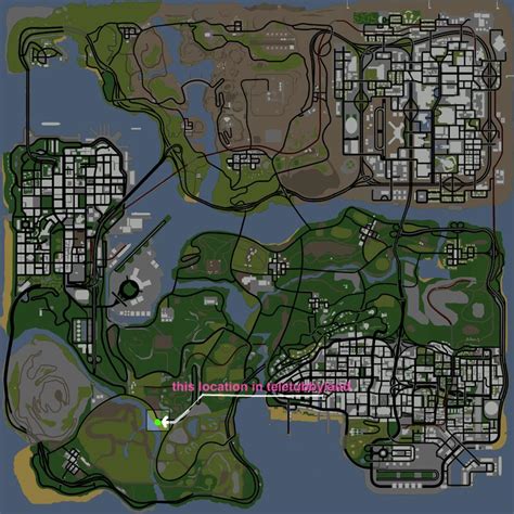 GTA San Andreas Teletubbies Teletubbyland Map Mod - GTAinside.com