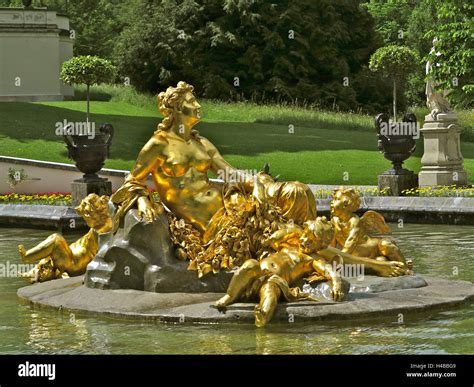 Germany, Upper Bavaria, Linderhof Palace Stock Photo - Alamy