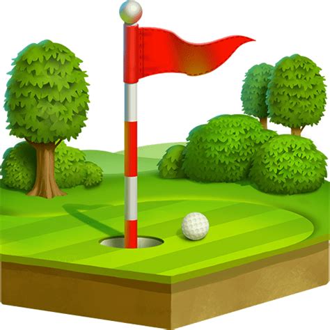 ⛳ Flag in Hole on Twitter Emoji Stickers 13.1