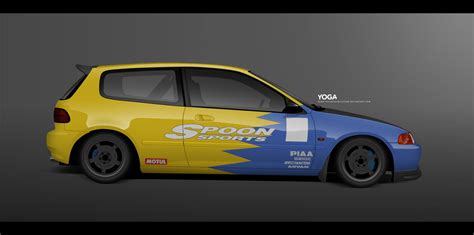 Spoon Sports Civic EG by YogaBudiwCUSTOM on DeviantArt