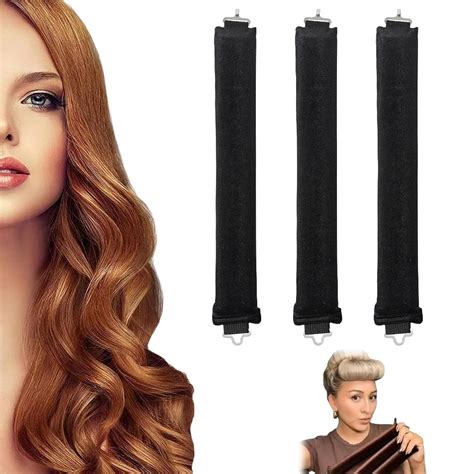 Amazon.com : Heatless Hair Curler Set | Flexi Rods for Heatless Curls for All Hair Types |Hair ...