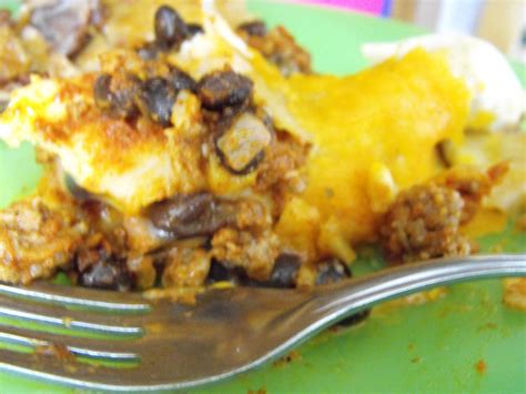 Beef Quesadilla Casserole