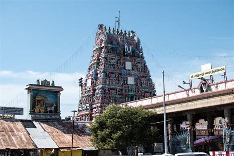 View of Sri Parthasarathy Temple in Chennai, Tamil Nadu, India ...