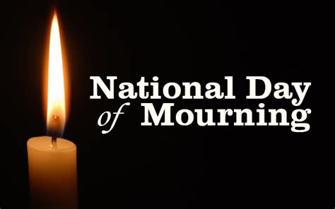 National Day of Mourning | Canadian Region