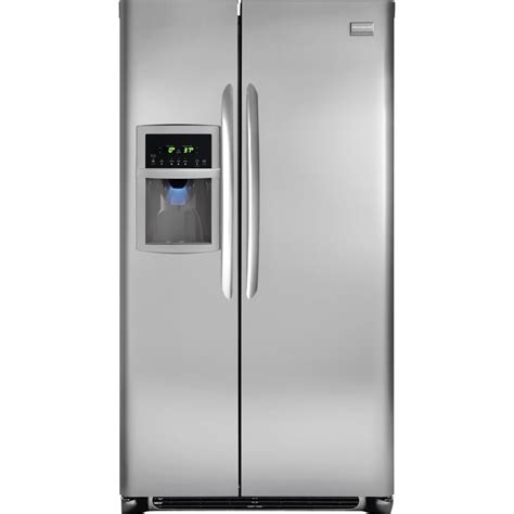 Frigidaire Gallery 26.1-cu ft Side-by-Side Refrigerator with Ice Maker ...