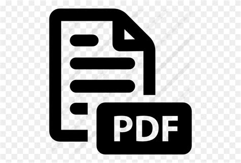 Pdf - Pdf Icon PNG - FlyClipart