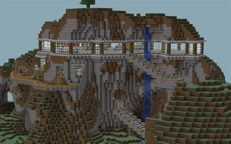 Minecraft Timelapse The Ultimate Mountain House Base - vrogue.co