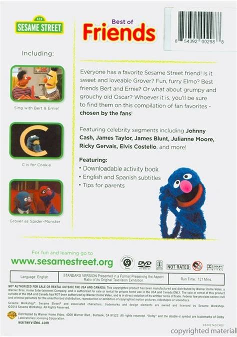 Sesame Street: Best Of Friends (DVD) | DVD Empire