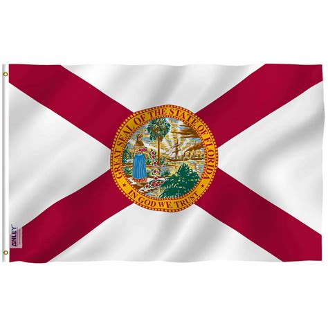 Fly Breeze Florida State Flag 3x5 Foot - Anley Flags