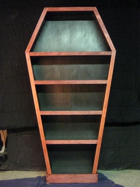 Coffin Bookshelf! | Home | Pinterest | Coffin bookshelf, Bookshelves diy, Wall shelves