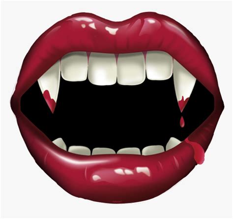 Vampire Mouth Png - Drawings Of Vampire Teeth, Transparent Png is free transparent png i ...