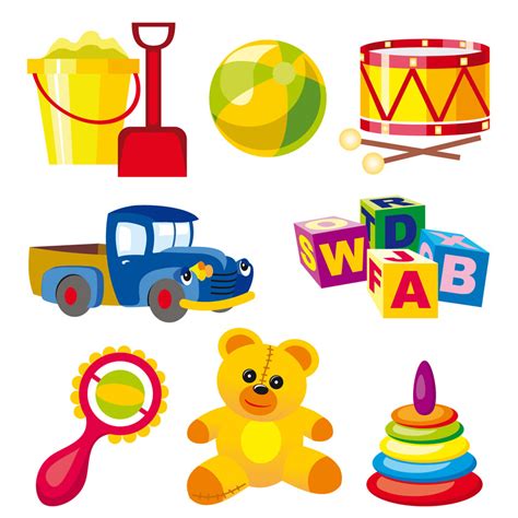 Cartoon toy vector Free Vector / 4Vector