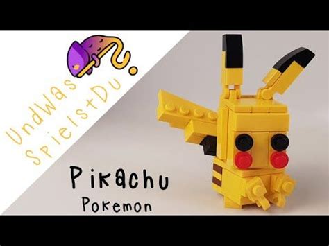 Lego Pokemon, Pikachu, Moc, Easy, Grace, Craft Ideas, Lettering ...