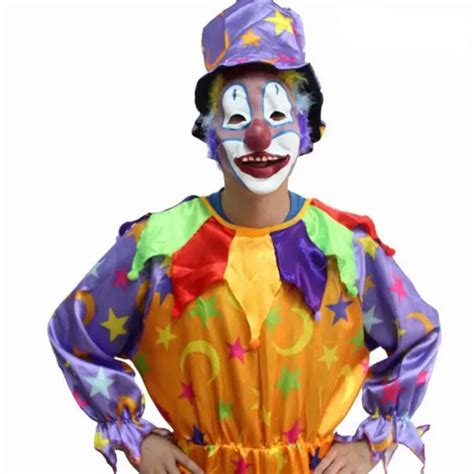 Adult Mens Clown Circus Funny Fancy Dress Costume / Clown dress / fancy costume / party costume ...