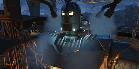 The Iron Giant Goes On a Rampage in This Fallout 4 Mod