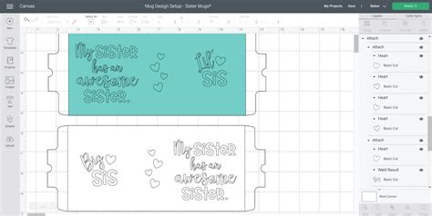 Awesome Sisters Mugs with the new Cricut Mug Press! – Sustain My Craft Habit