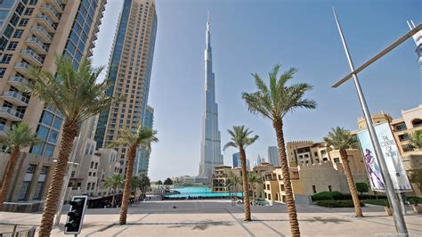 Dubai Burj Dubai Buildings Skyscrapers Palm Tree HD wallpaper | man made | Wallpaper Better