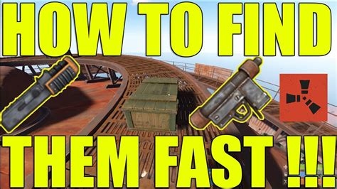 HOW TO FIND A RIFLE BODY OR SMG BODY IN RUST - YouTube