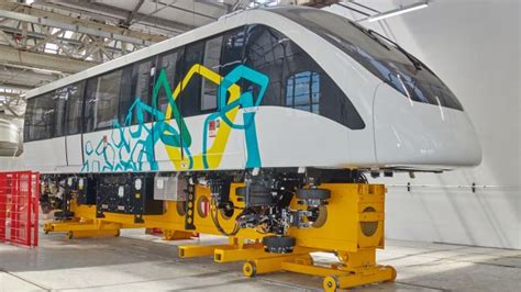 Alstom completes its first Cairo monorail vehicle at British factory - International Railway Journal