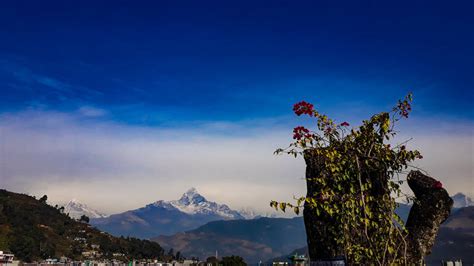 Download Nepal Pokhara Mountain View Wallpaper | Wallpapers.com