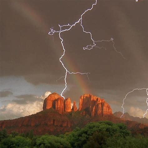 Arizona monsoon | Wild weather, Sedona arizona, Picture