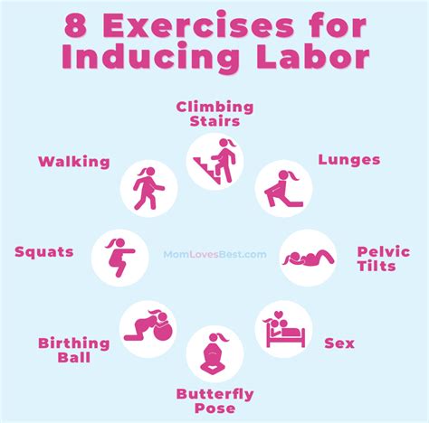 8 Best Exercises for Inducing Labor Naturally: Step-by-Step