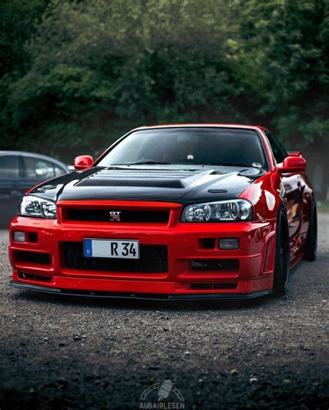 Active Red R34 | Skyline gtr r34, Nissan gtr, Nissan skyline