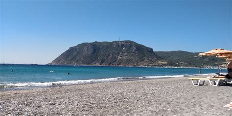 Paralia Kefalos beach on the map with photos and reviews🏖️ BeachSearcher.com